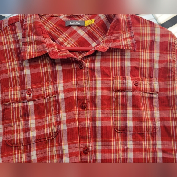 Cabelas Button Down Shirt - Picture 2 of 6